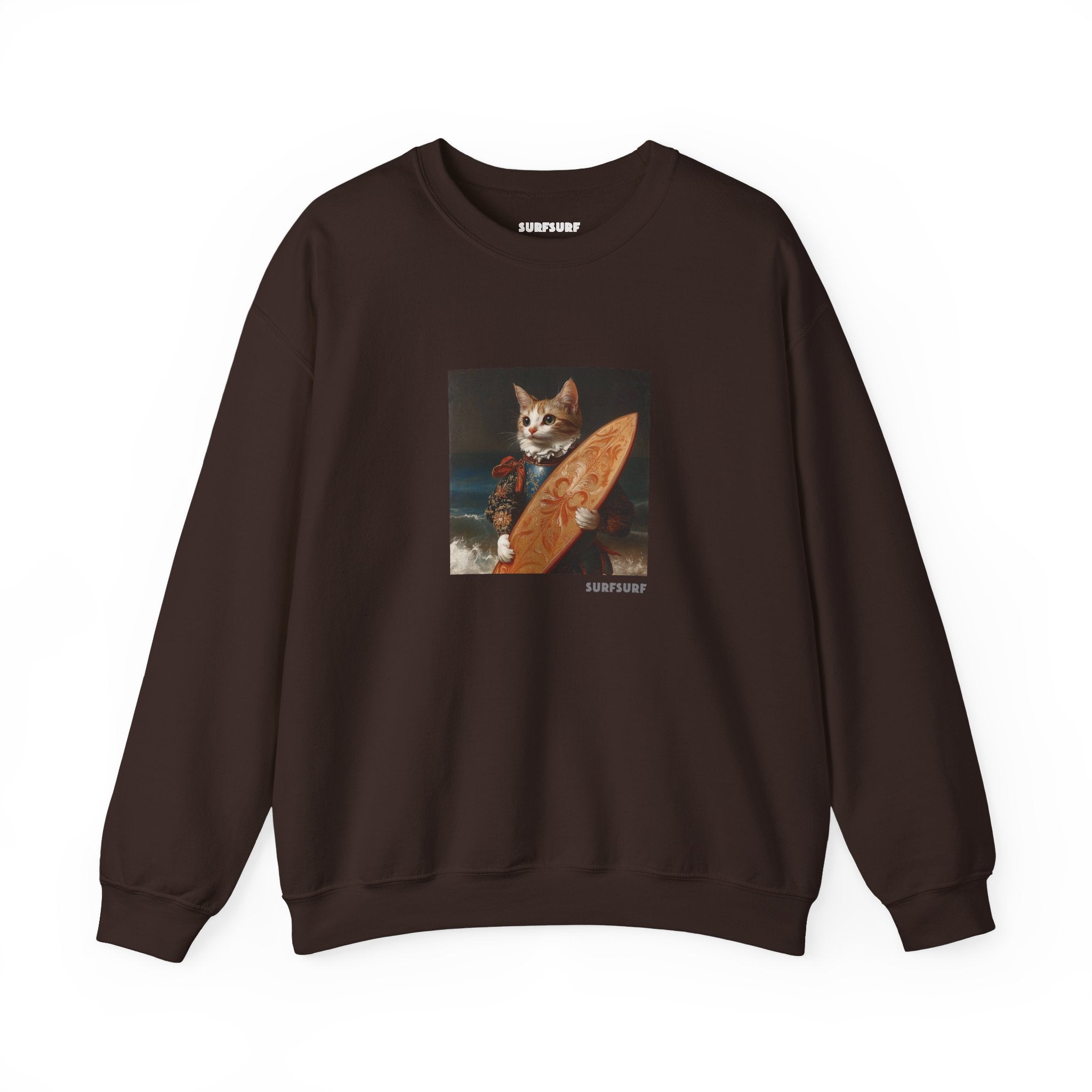 Surf Baron Cat Crewneck Sweatshirt