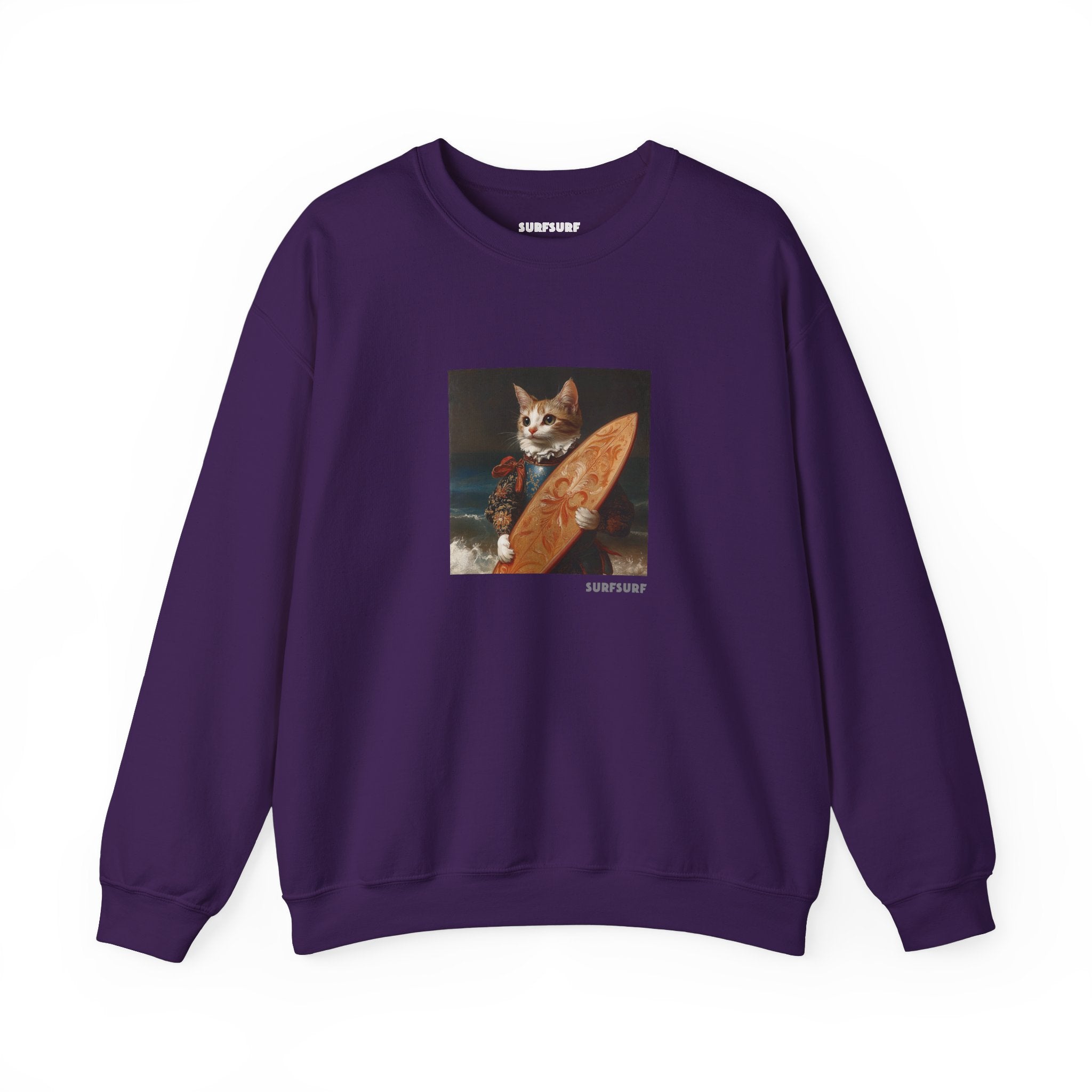 Surf Baron Cat Crewneck Sweatshirt