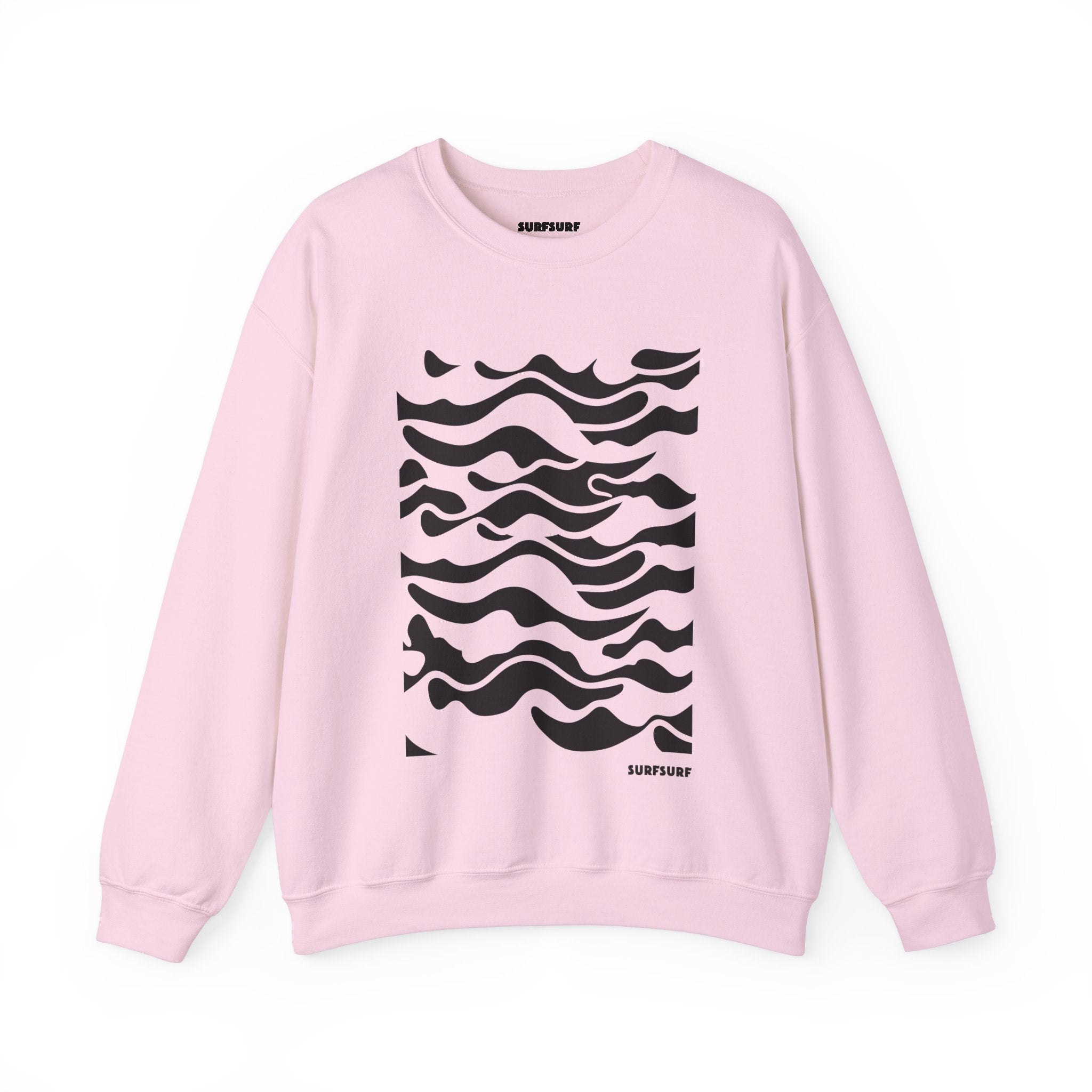 Wave Lines Crewneck Sweatshirt