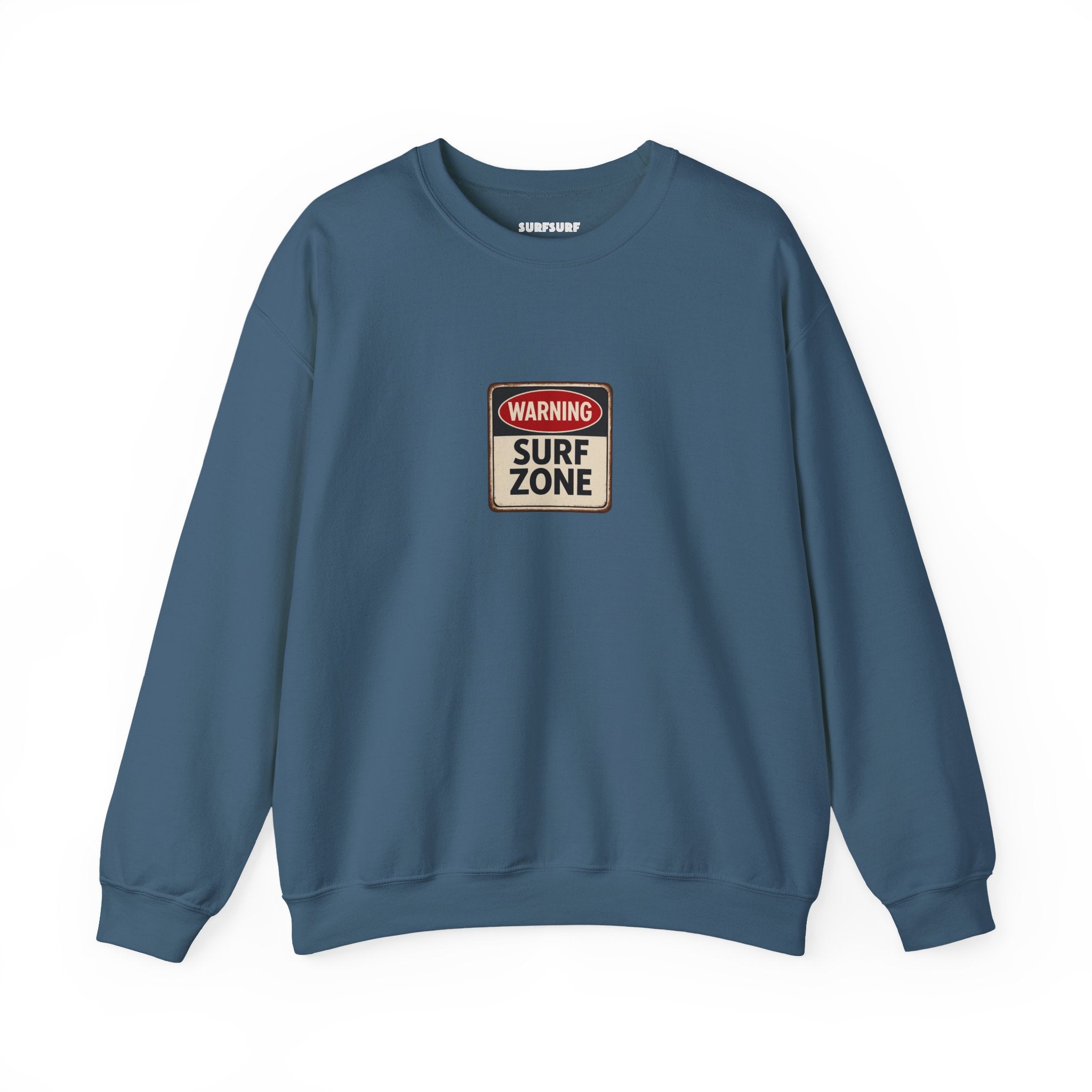 Surf Zone Warning Crewneck Sweatshirt