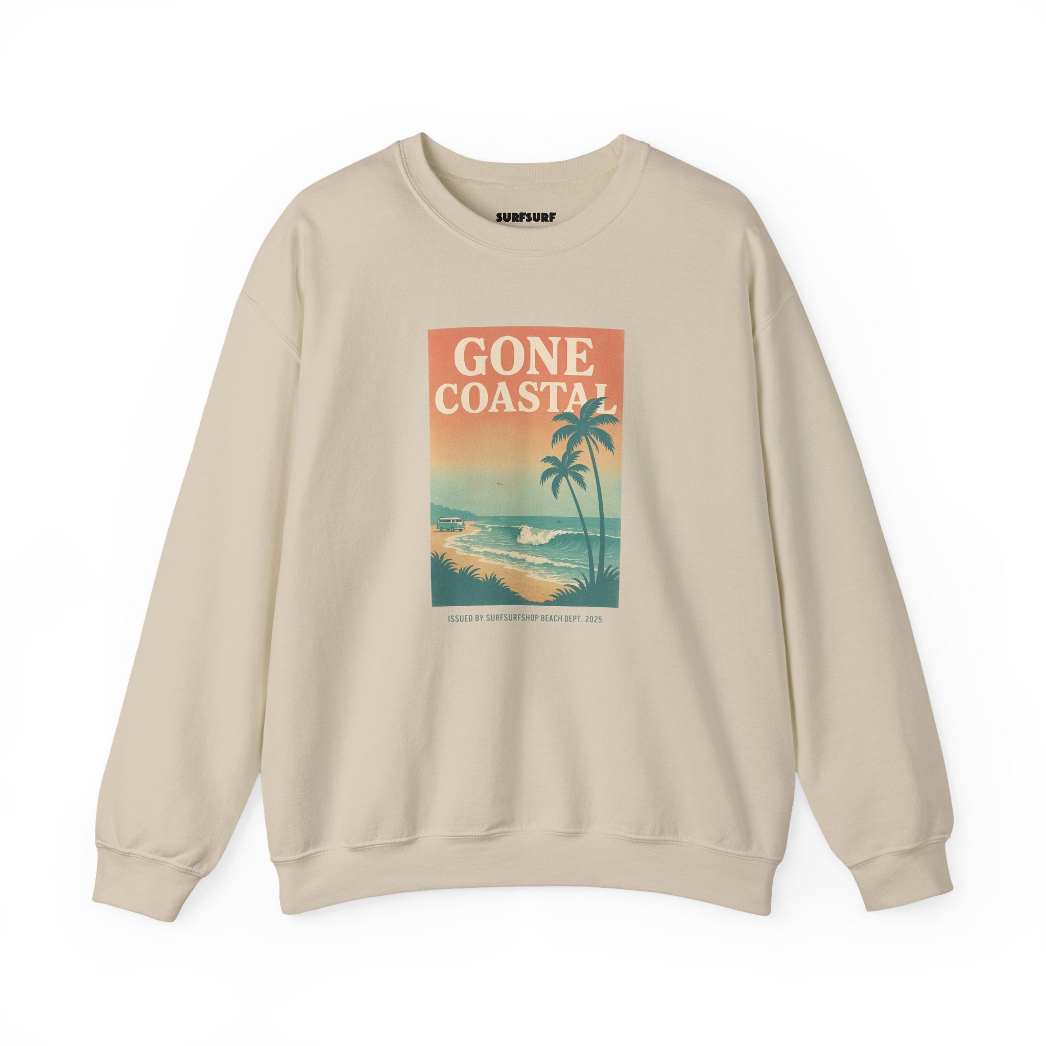 Beach Fade Crewneck Sweatshirt