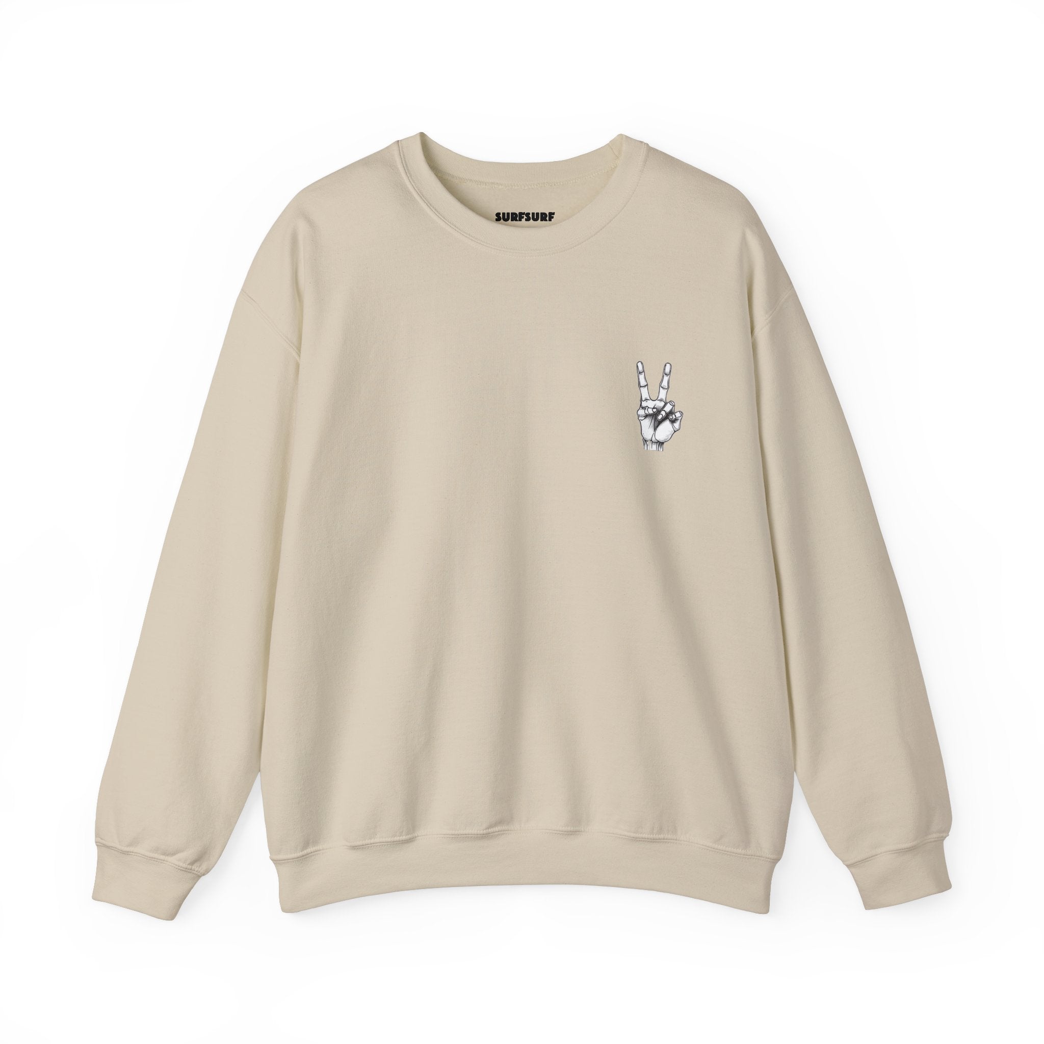 Peace & Waves Crewneck Sweatshirt