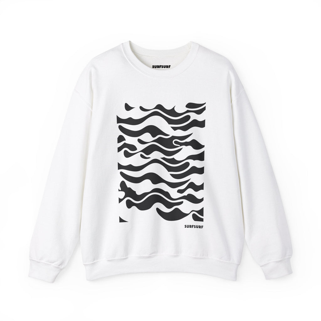 Wave Lines Crewneck Sweatshirt
