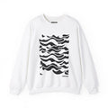 Wave Lines Crewneck Sweatshirt