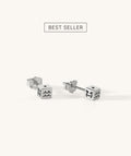 Bukit Cube Stud Earrings