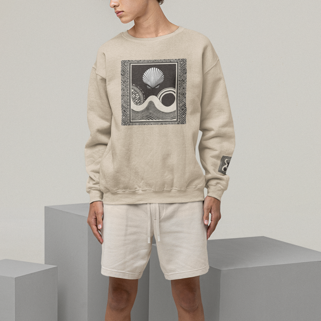 Mystic Wave Horizon Crewneck Sweatshirt