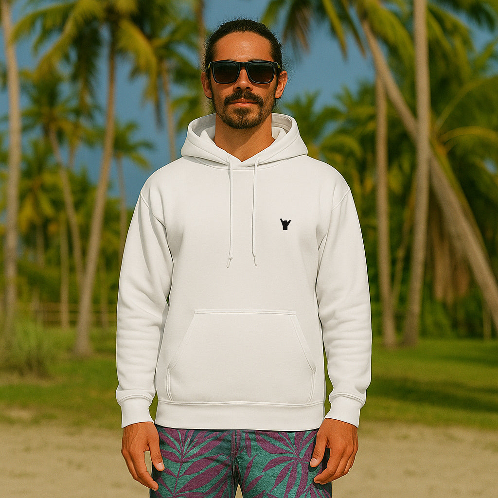 Shaka Sign Crest Hoodie