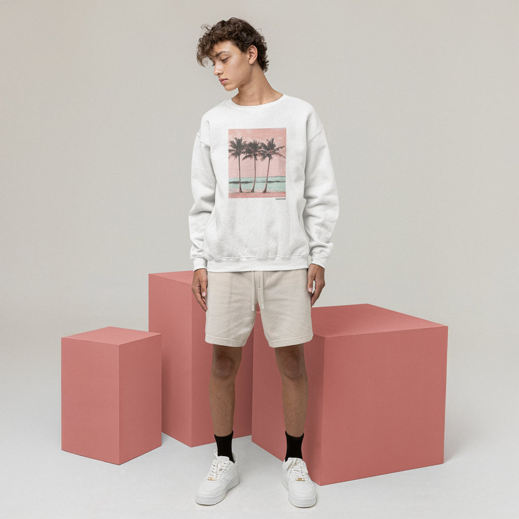 Sunset Palms Crewneck Sweatshirt