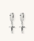 Tortuga Dangle Cross Earrings