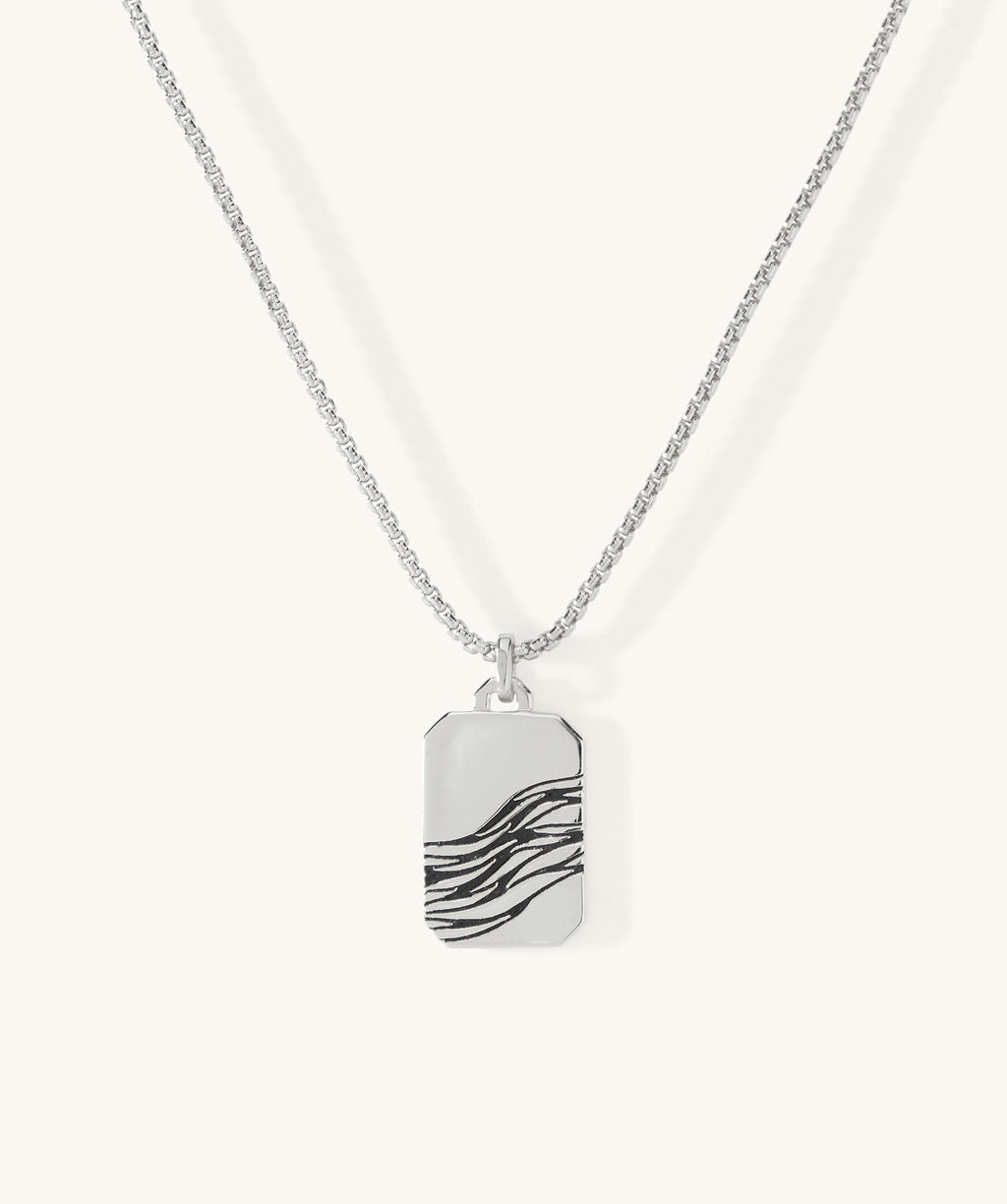 Gold Coast Dog Tag Necklace