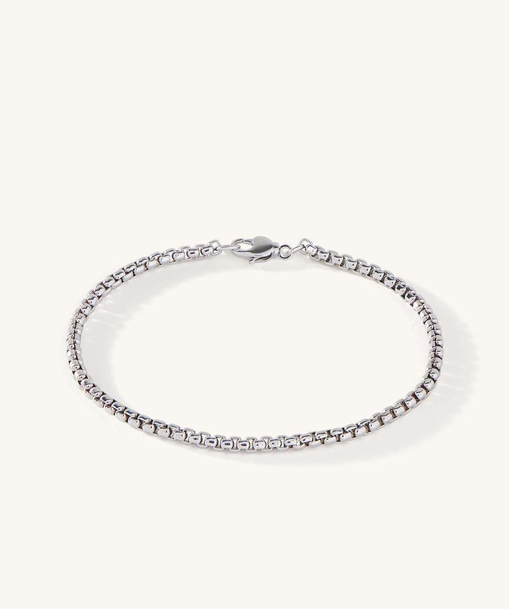 Superbank Box Chain Bracelet, 2.9mm
