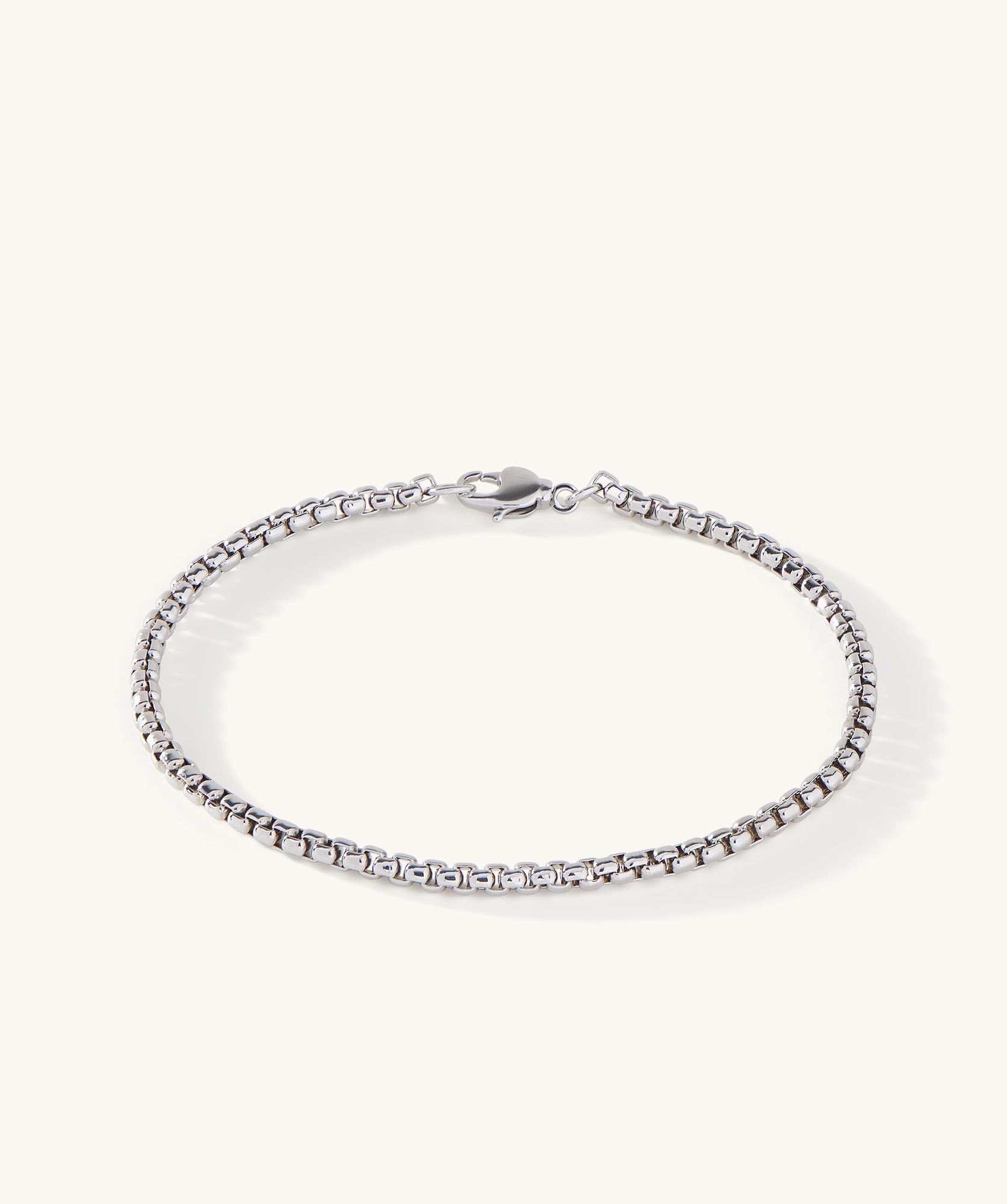Superbank Box Chain Bracelet, 2.9mm