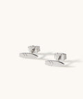 Waxed Stud Earrings